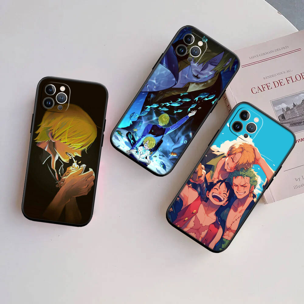 One Piece Sanji Phone Case for Motorola Moto Edge 60 60s 70 G86 G56 G54 E14 G04S G45 G54 G64 X30 X40 X50 S30 S50 Pro Power Tylus
