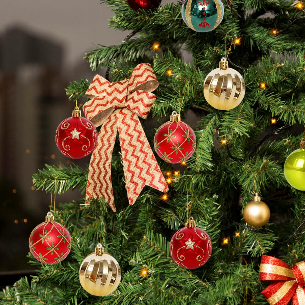 6cm Christmas Ball Ornaments 30 Pieces Of Shatter Proof Christmas Tree Ornaments for 2021 Xmas