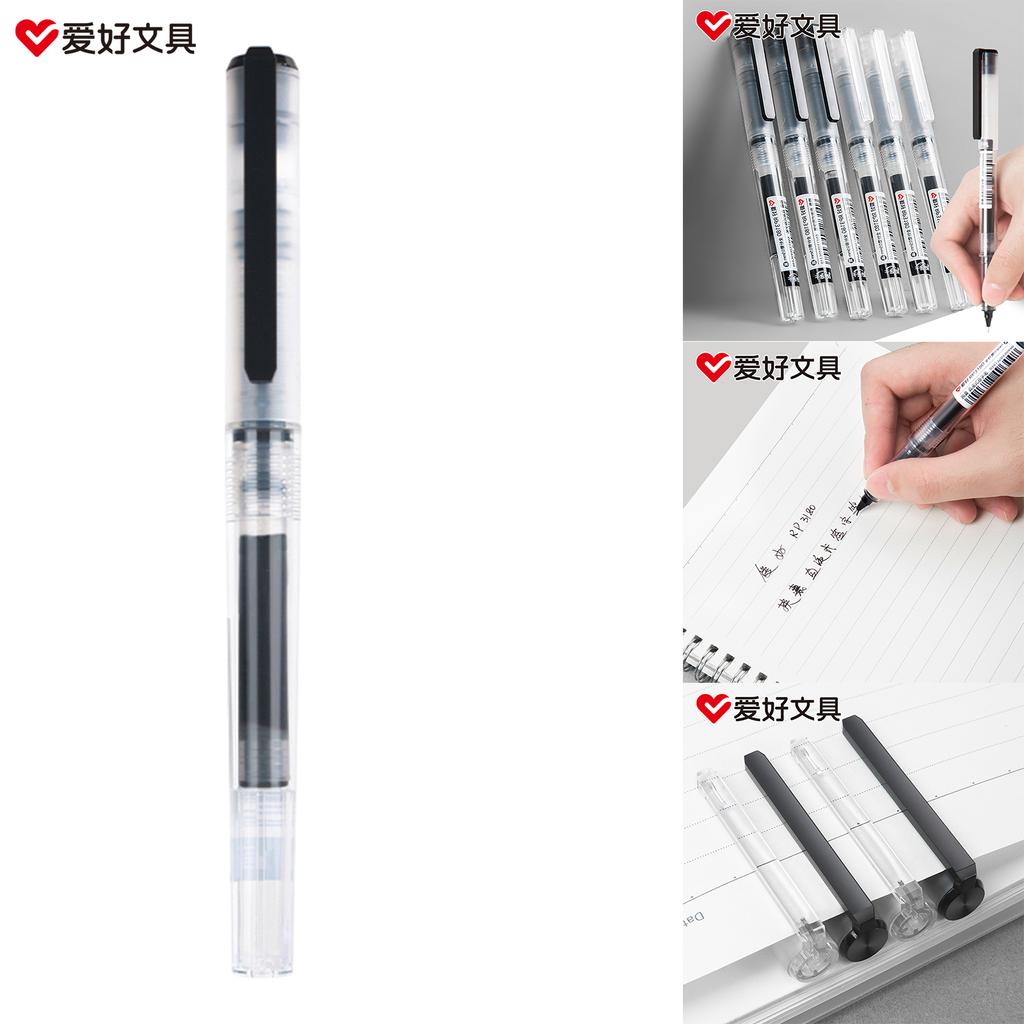 0.5mm Fine Gel Pens Style Black Red Ink Ballpoint Pen for Adult Students School&Office Writing Exam Stationery Supplies
