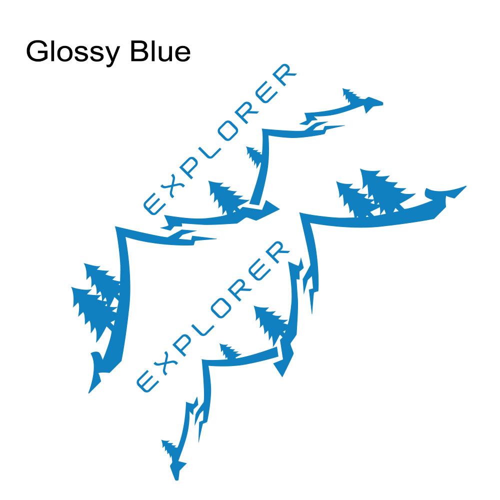 Наклейки на боковые двери автомобиля для Ford Transit Courier Camper Van графика горный стиль виниловые декоративные наклейки авто тюнинг