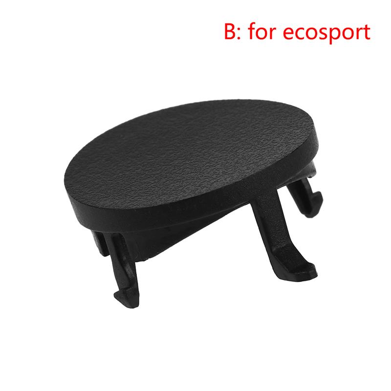 Черная крышка внутренней ручки двери Fiesta Focus Ecosport, декоративная крышка винта внутренней ручки с маленьким отверстием