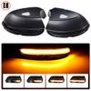 For VW Passat B7 CC Scirocco MK3 Jetta MK6 EOS Beetle R LED Dynamic Turn Signal Blinker Sequential Side Mirror Indicator Light