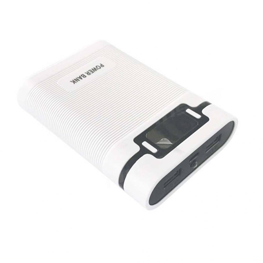 Портативный 4-слотовый ЖК-дисплей DIY Power Bank Case Box 18650 Держатель зарядного устройства