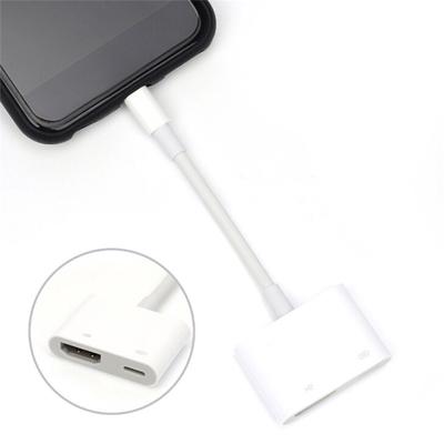 Lightning Digital AV адаптер 8Pin Lightning к HDMI кабель для iPhone 8 7 X iPad