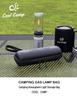 Portable Gas Lamp & Shade Protective Storage Bag - Drop-Proof EVA Camping Accessory