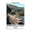 Sncf Limousin 1971 Metal Sign Custom Garage Decoration Living Room Wall Decor Tin Sign Poster