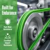 10m Length Round Drive Belt Green Color Urethane Belting PU Round Belt  For Conveyor Machine