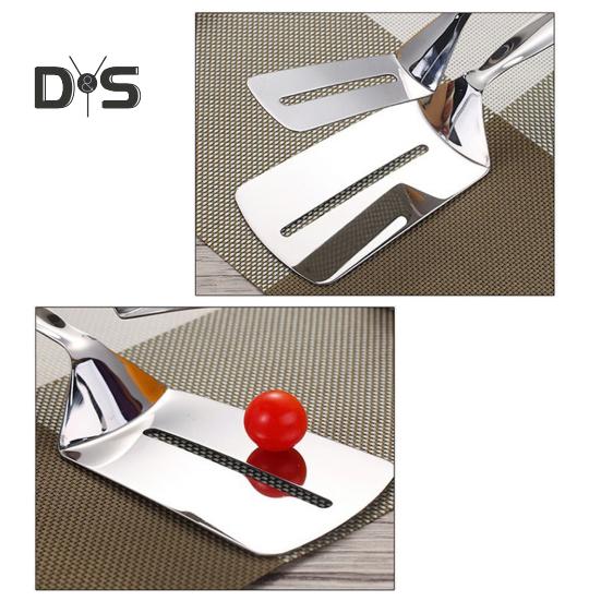 Двусторонний зажим для лопатки, щипцы для гриля, зажим для гриля, щипцы для приготовления пищи на гриле, нержавеющая сталь, многоцелевые кухонные щипцы для дома и улицы