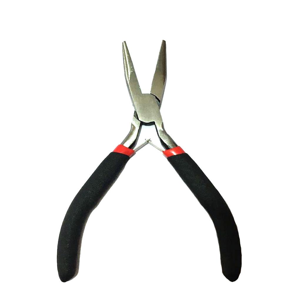 Stainless Steel Hair Pliers Tip Plier Diy Hair Extension Tools Flat Type Plier Clamp For Hair Extensions