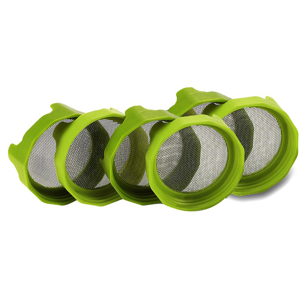 Прорастающая крышка, сетка для прорастания, крышка, ростки фасоли, фильтр для выращивания масона, банка