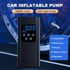 Car Tire Inflatable Pump 150PSI Digital Inflator Inflatable Pump LCD Digital Display with LED Light for Car Motorcycles Bicycles