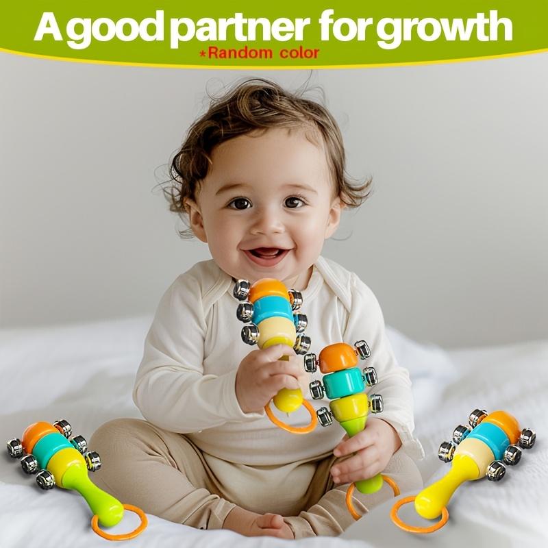 Набор колокольчиков с ручным приводом для детей, изготовленный из АБС-пластика, предназначенный для развития восприятия и слуховых навыков