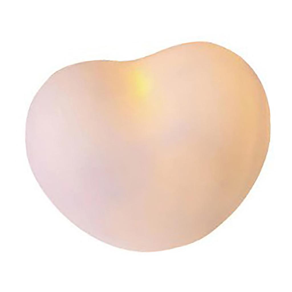 Милый ночник в форме сердца, белый, мультяшный, компактный, мягкий, с батарейным питанием, ночник для детей, подарки, спальня