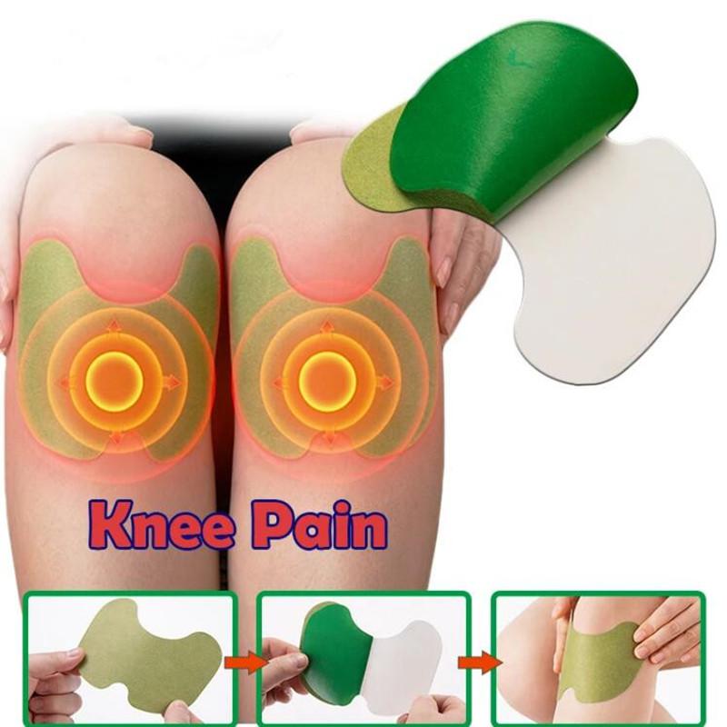 Пластырь для шеи, плеча и колена, Акупунктурный пластырь, Тепловой пластырь, Долго согревающий пластырь для колена, Обезболивающие наклейки