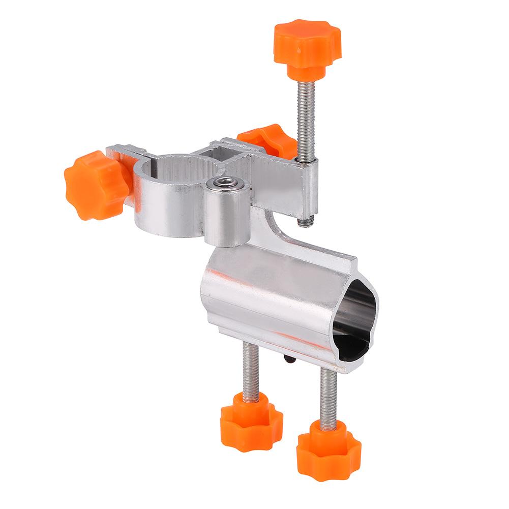 Прочный алюминиевый сплав, держатель для удочки, зажим для стула, кронштейн, аксессуар для снастей(оранжевый)