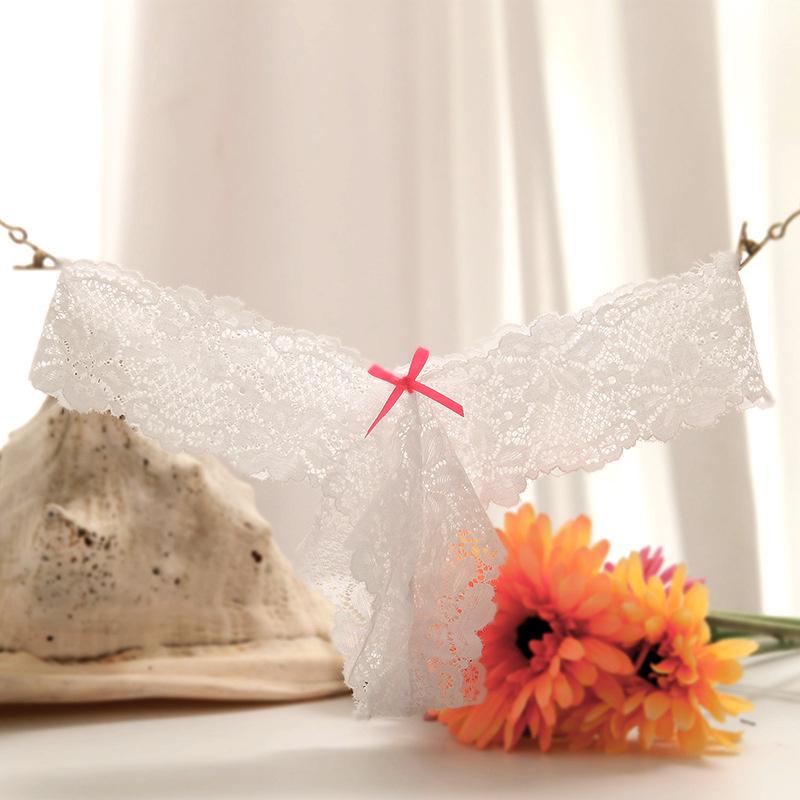 Женские стринги, сексуальное нижнее белье, прозрачные кружевные трусики, бесшовные трусы с низкой посадкой, мягкие интимные трусы