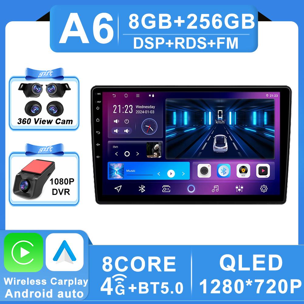 Android 16 Carplay Видео для Citroen C5 X7 III Автомагнитола GPS Навигация Стерео 4G Wifi Монитор автомобиля DVD Bluetooth Нет 2DIN DSP 2k