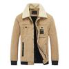Winter Work Jacket Men's Plush Jacket Corduroy Jacket Jacket Men's Thickened Men