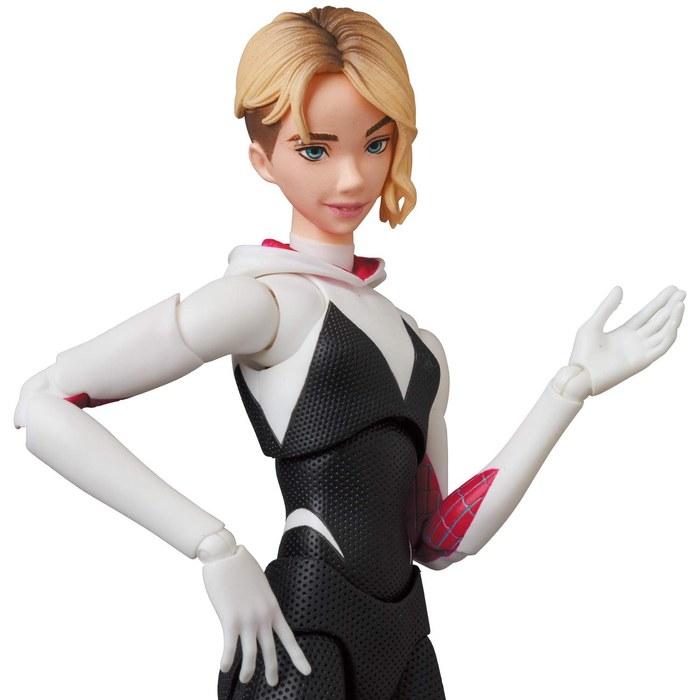 Medicom Toy MAFEX №134 Человек-Паук Гвен (Гвен Стейси) Многоцветная фигурка 140 мм