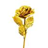 Delta Force Red Wolf Corroded‑Gold Rose 24K Gold Foil Rose, DIY Game‑themed Ornament, Romantic Gift for Valentine's Day