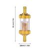 Replacement Fuel Filter Practical Durable Motorcycle Fuel Oil Filter Gasoline Separator for ATV Dirt Pit Bike Motocross