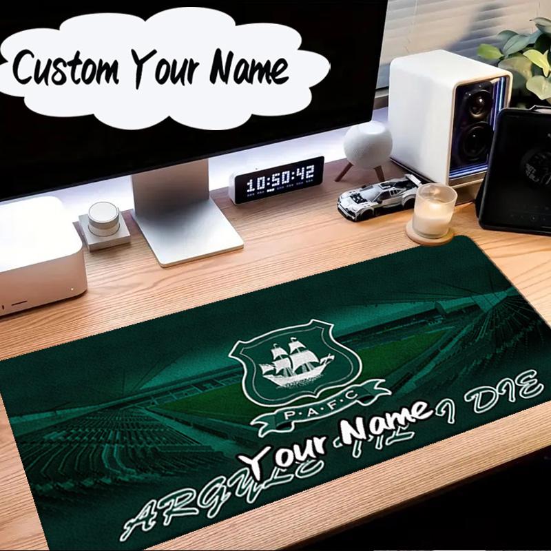 Custom Name Mouse pad Pafc Ship Crest Emblem Mouse Pad Desk Mat, Non-Slip Rubber Backer Pad For Computer Notebook Gaming Mouse Pad Birthday Gift