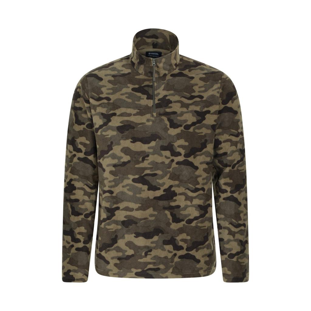 Mountain Warehouse Mens Camber II Half Zip Fleece Top