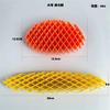 Rainbow Decompression Elastic Mesh Deformation Worm Fingertip Sensory Puzzle Toys Healing Decompression Stretchable Small Toys