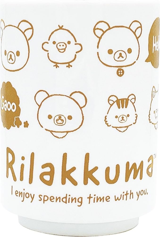 Tees Factory and Korilakkuma Rilakkuma, Kiiroitori, Teacup, Rilakkumastyle6, RK-5536053RS