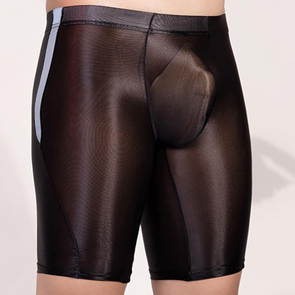 High Stretch Brief Shorts Regular Sexy Smooth Boxer