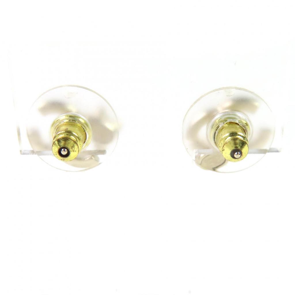 Excellent CHANEL Pierce Mini COCO Mark Flower Pearl gold Women C24V Used