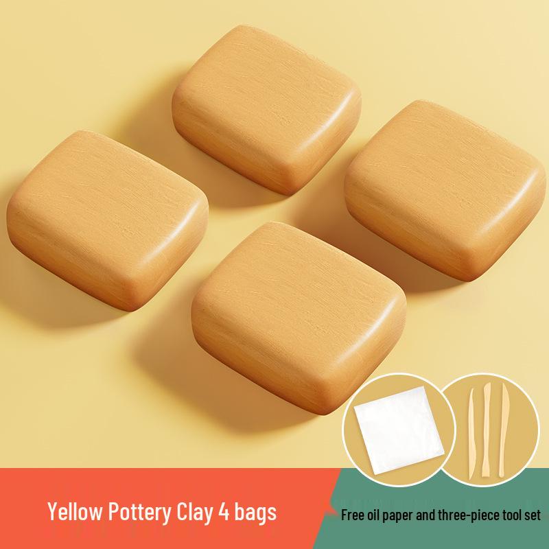 Children's Electric Pottery Machine Set with Polymer Clay & Tools for Students