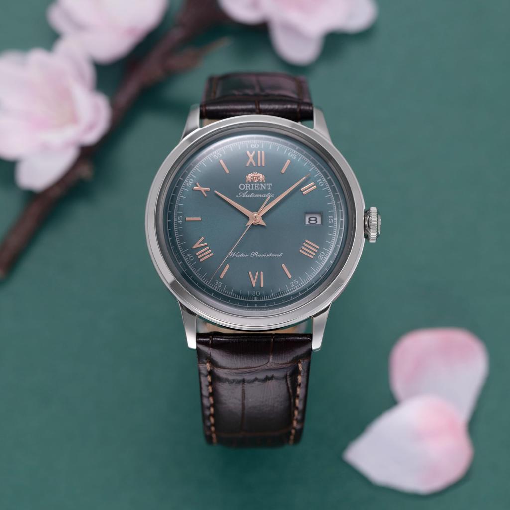 Orient Bambino Automatic с японской гарантией Часы, Мужские, Зеленые, RN-AC0023E, Производителя