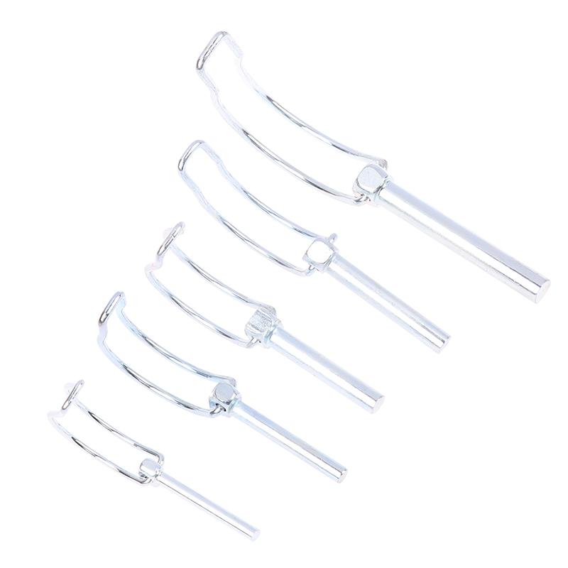 D-образный штифт M4.5 M6 M8 предохранительный штифт велосипедная коляска грузовой лодка сцепной крюк зажим пружинный штифт двухлинейный стопорный штифт ушной штифт