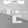 Aluminum Rear Footpeg Lowering Bracket BMW R1300GS Passenger Footrest Adjuster Custom Motorcycle Accessory