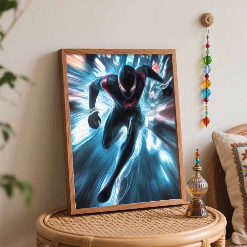 SpiderMan Oil Painting Kit Canvas DIY Home Decor GiftSpiderMan Oil Painting Kit Canvas DIY Home Decor Gift