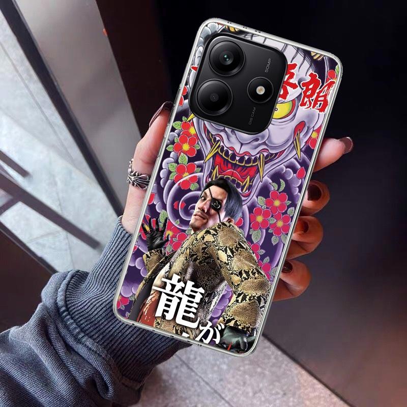 Yakuza 0 Game Phone Case For Xiaomi Redmi Note 10 11 12 13 14 15 Pro Plus 11S 12S 14S 11T 11E 10S Soft TPU Back Cover Redmi Note