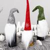 Christmas Decorations Snowflake Faceless Old Man Red Wine Bottle Set Santa Claus Wine Bag Festive Party Dressup