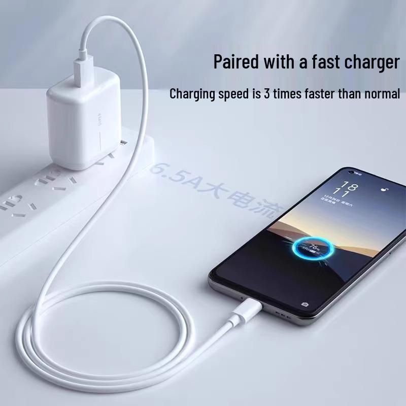 Быстрое зарядное устройство 65 Вт британского стандарта для OPPO: Совместимо с моделями R17, Reno6, K5
