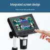 Junrong 4,3-дюймовый HD цифровой микроскоп с измерением