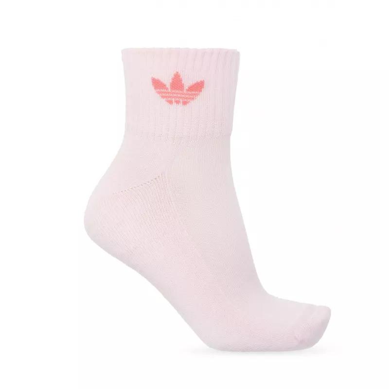 adidas Оригинальные носки до щиколотки унисекс, 3 пары, для пары GN3084