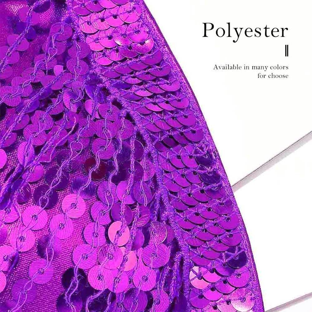 Tassel Belly Dance Bra Shiny Show Costumes Charming Halter Bra  For Thailand/India/Arab