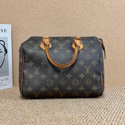 [Б/У] Сумка на плечо Speedy 25 Classic Monogram Canvas - Хорошее состояние #1673T5S