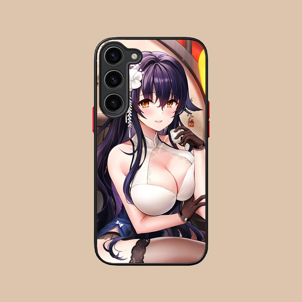 Чехол для мобильного телефона Azur Lane Azuma для Samsung Galaxy S25 S24 S23 S22 S21 Plus FE Ultra Цветной Силиконовый Защитный Красивый Роскошный