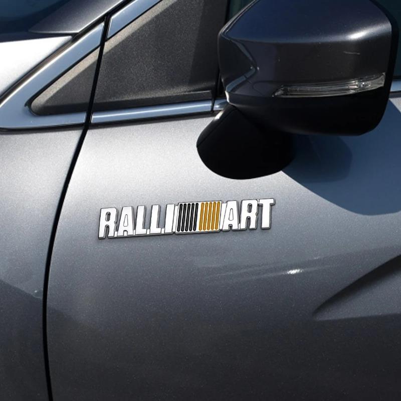 3D Металлическая Наклейка-Эмблема Решетки Радиатора RALLlART Для Кузова Автомобиля, Багажника Lancer Outlander Ralliart Eclipse