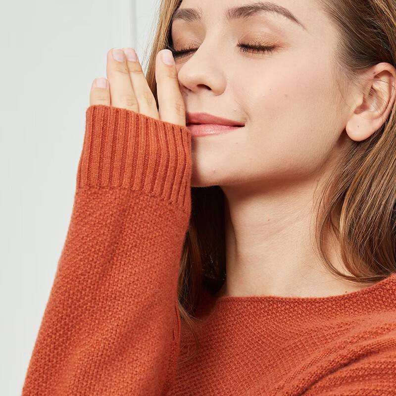 Hengyuanxiang Women's Cashmere Pullover Sweater