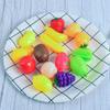 20pcs Strawberry Mini Simulation Food Model Pear Simulation Kitchen Toy Home Decoration