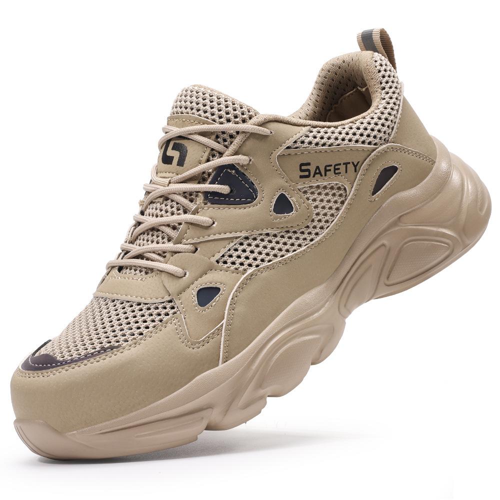 Новые унисекс защитные туфли мужские рабочие кроссовки неразрушимые защитные ботинки женская обувь мужская обувь со стальным носком спортивный стиль