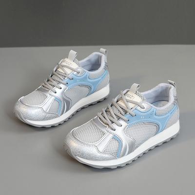 Дизайнерская ретро женская обувь 2025 года летние сетчатые дышащие кроссовки уличные дышащие туфли на платформе для увеличения роста zapatillas