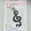 Sweet Acrylic Keychain Shaped Illustration Mobile Phone Pendants Fashion Bag Charms